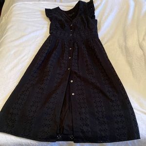 Size 00 J Crew black dress